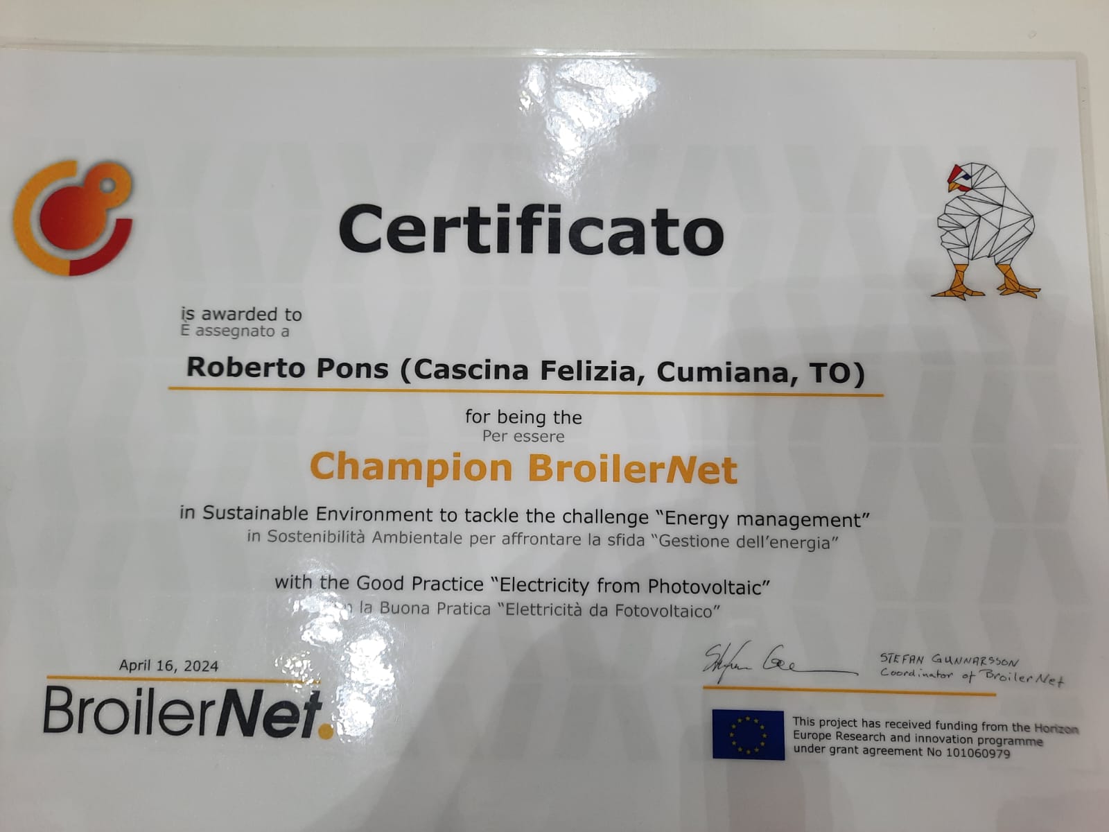 Cascina Felizia premiata eccellenza italiana al G7 dell’Agricoltura di Siracusa